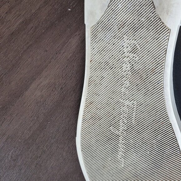 Salvatore Ferragamo Leather Lace Up Sneakers Size 7 - Picture 13 of 14